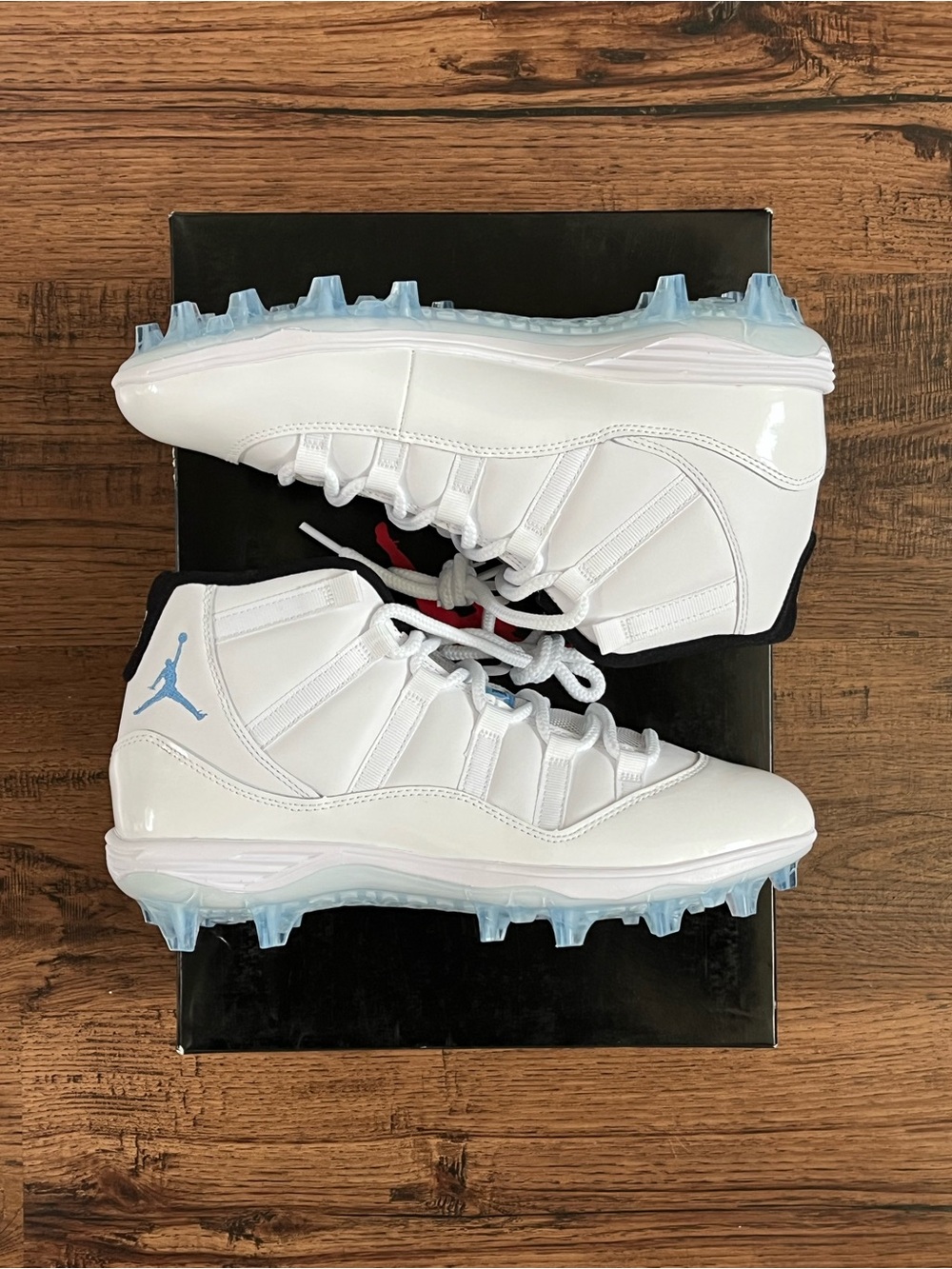 Jordan 11 Retro TD Cleat ‘Legend Blue/Columbia’ (size mens 9)